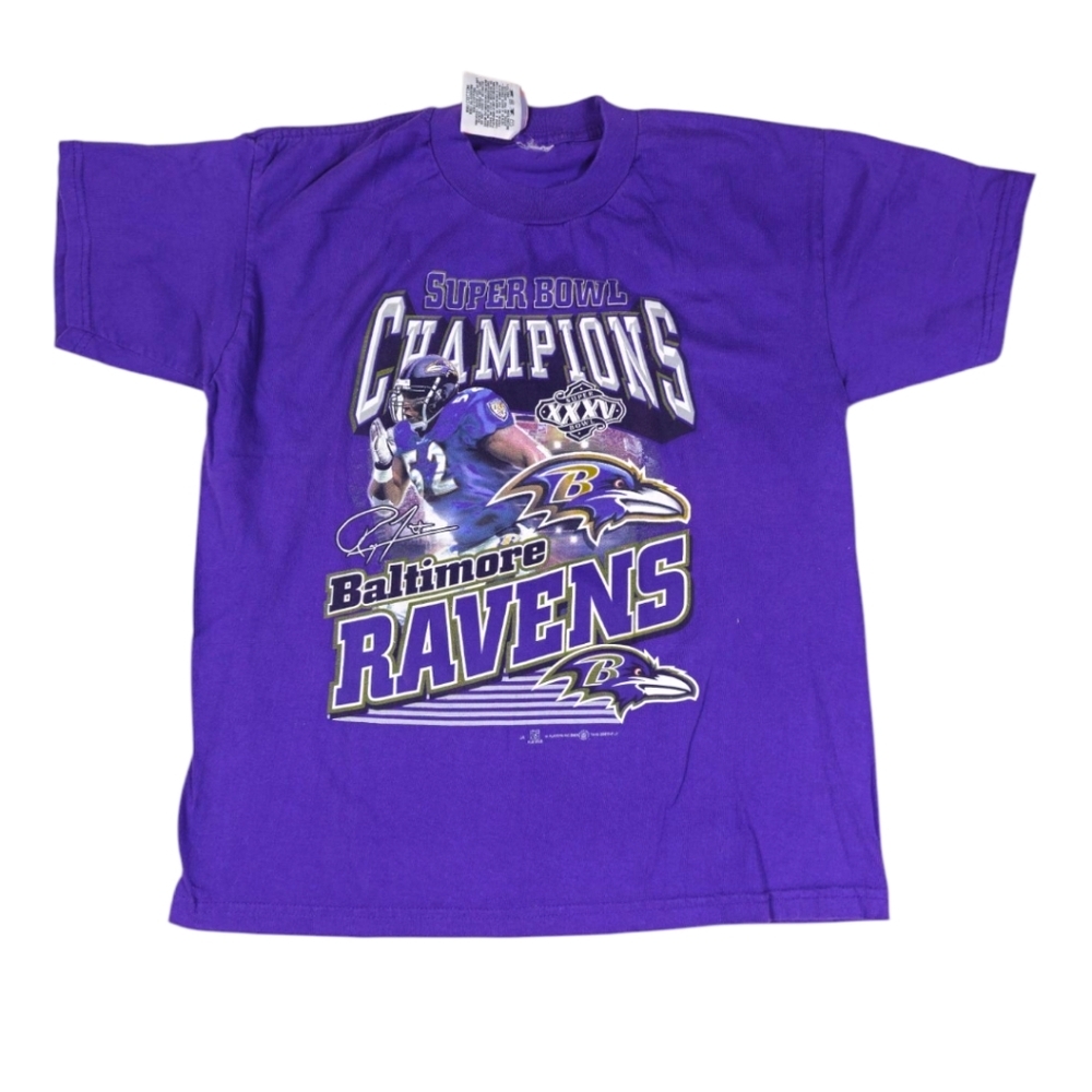 VINTAGE RAY LEWIS SUPER RAVENS SHIRT